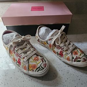 Kaye Spade tennison floral sneakers